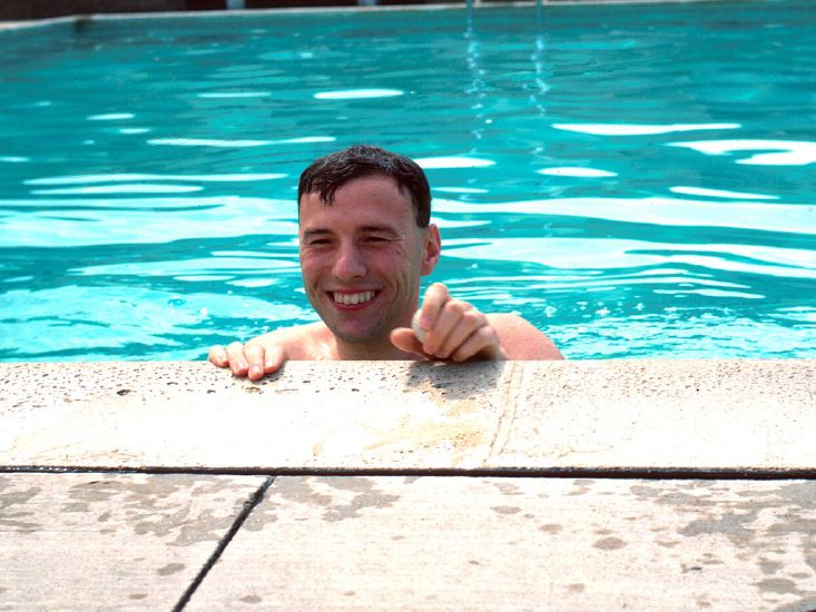 Leonard swimming summer 1967